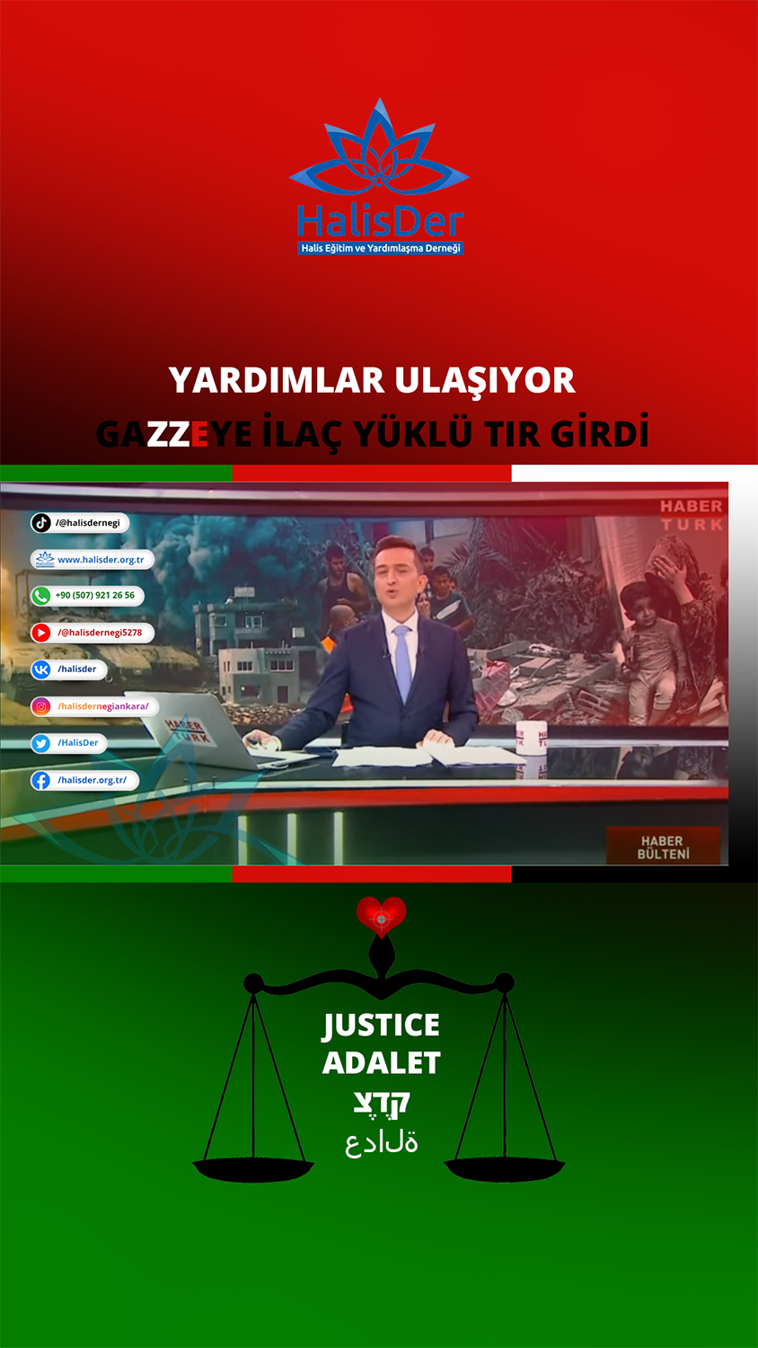Gazzeye İlaç Yüklü Tır Girdi | Yardımları Ulaşıyor.