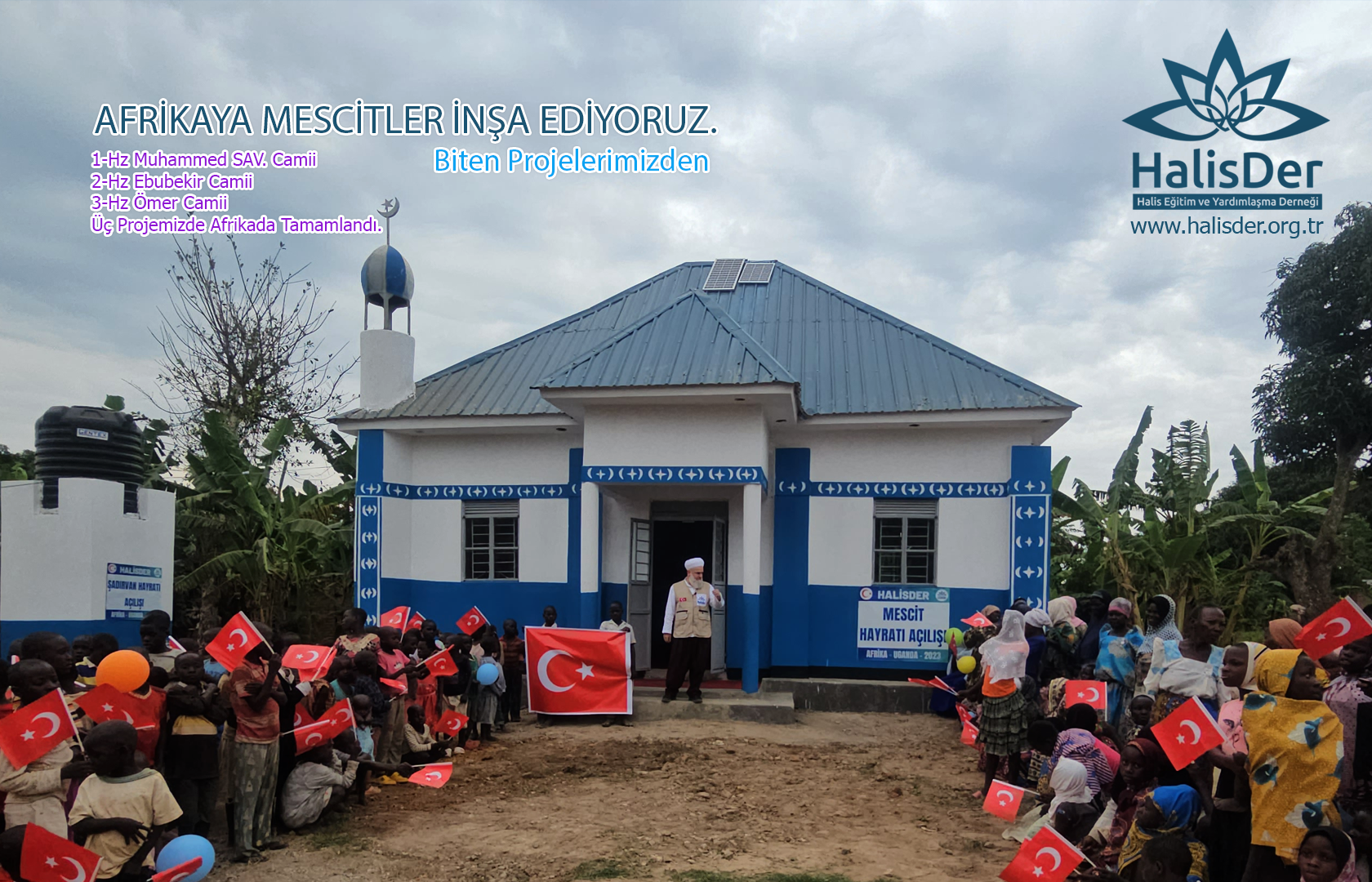 2023 de Neler Oldu ? Halis Derneği Mescit Projelerini Tamamlandı.